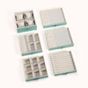 Sp01179 Large Capacity Multi-Layer Drawer Jewelry Storage Box(Blue)
