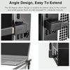 USB 2.0 AM to AF Adapter with 90 Degree Angle(Black)