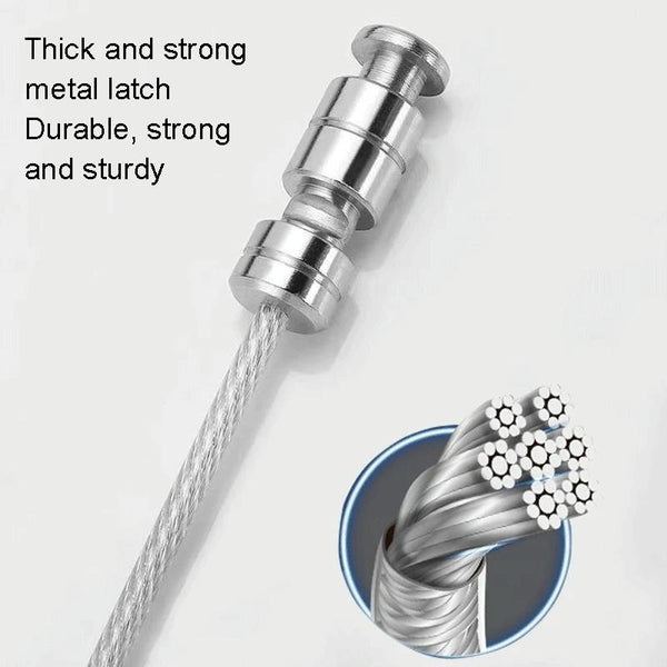 Children Window Safety Lock Limited Positioning Password Refrigerator Lock(White)