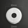 Round Hole Decoration Plug Cover, Style: 2.2mm Hole Silver