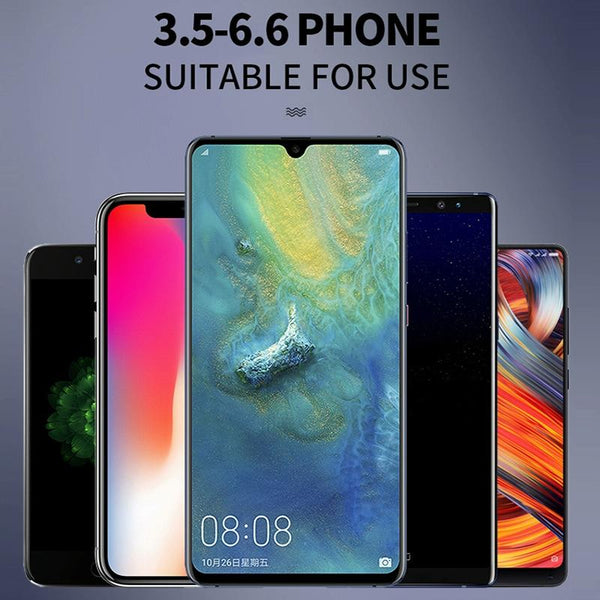 360 Degree Rotating Motorcycle Mobile Phone Holder with USB charger, Suitable for 3.5-6.6 inch Phones