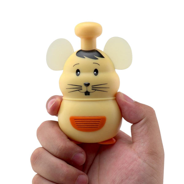 1 Pair RETEVIS RT30M 0.5W US Frequency FRS467 1CH Mouse Shape Children Handheld Walkie Talkie(Yellow)