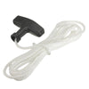 Lawn Mower Chainsaw Trimmer Universal Recoil Pull Start Handle with Rope Cord, Rope Length:3m