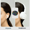 Q10 With Colorful Lamp 2-in-1 Bluetooth 5.3 Wireless Transmitter / Receiver MP3 Player Adapter