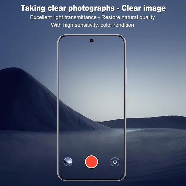 For OPPO Reno13 Pro China imak High Definition Integrated Glass Lens Film Black Version