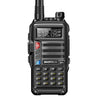 Baofeng BF-UV5R Plus S9 FM Interphone Handheld Walkie Talkie, US Plug (Black)