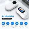 Magnetic Thumb Camera Portable HD Camera For Outdoor Cycling, Model: Standard+Pet Silicone Collar