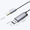 AUX Car Bluetooth Receiver Adapter 3.5mm Cell Phone Computer Connector With TF Card Slot