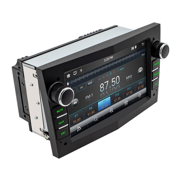 S-OB7A 7 inch Portable Car MP5 Player Built-in DAB Function Support CarPlay / Android Auto for OPEL, Specification:2GB+32GB(Black)