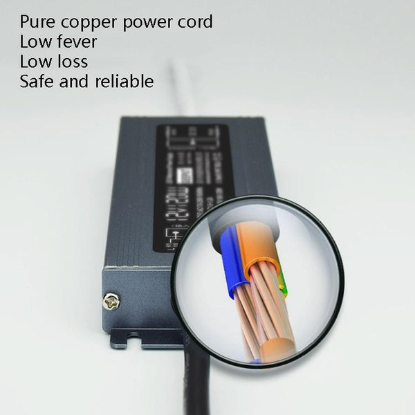 GEEPUT 220V Turn 12V LED Waterproof Power Supply Transformer, Model: 16.7A 200W