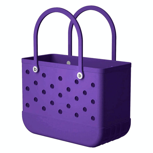 Outdoor EVA Hole Waterproof Bag Beach Bags(Purple)