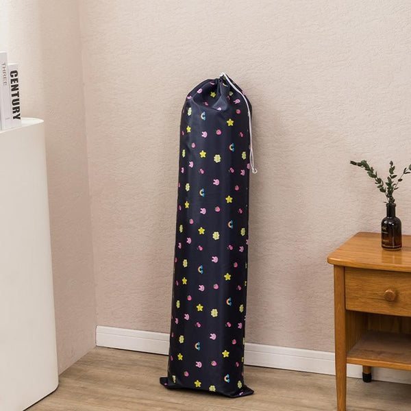 Cooler Mat Storage Bag Home Dustproof Bamboo Mat Cover, Style: For 1.5-2m Folding Rainbow