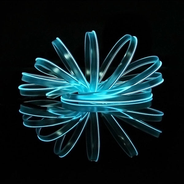 2M Cold Light Flexible LED Strip Light For Car Decoration(Ice Blue Light)