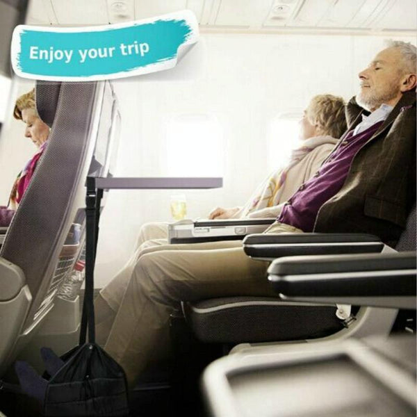 Foot Hammock  Foot Pad for Long-distance Aircraft Travel(Black)