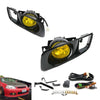 1 Pair Car Modified Front Fog Light for Honda Civic 1999-2000 (Yellow Light)