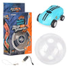 S618 360 Degree Rotary Mini High Speed Laser Pocket Car Racing Model Vehicle Toy(Blue)