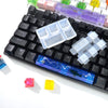 2 PCS DIY Keycap Silicone Mold OEM Mechanical Keyboard Silicone Mold, Style: MD3521