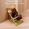 Collapsible Hinge Furniture Table Splicing Hardware With 10 Screws, Model: 180 Degree Silver