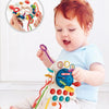 Baby Puzzle Fun Finger Pumping Toys Enlightenment Early Teaching Toys, Style: Octopus (Red)