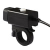 C082 Motorcycle Mobile Phone Charger Waterproof USB Charger With Switch Indicator