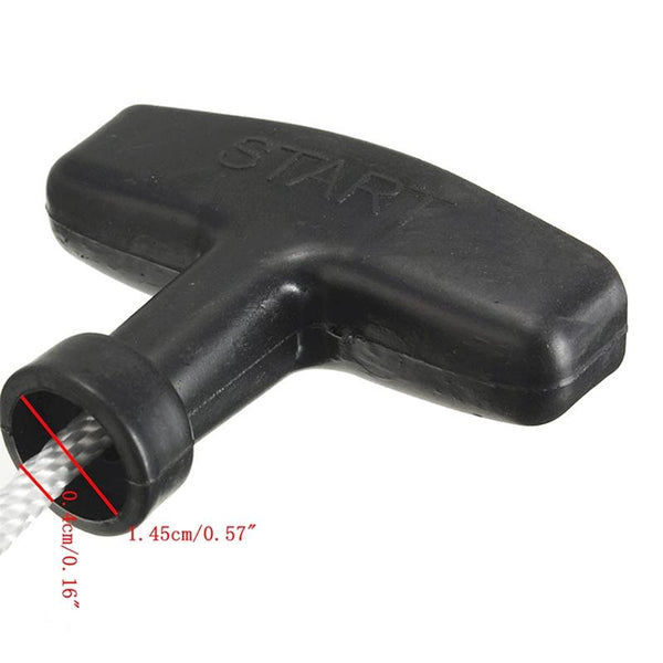 Lawn Mower Chainsaw Trimmer Universal Recoil Pull Start Handle with Rope Cord, Rope Length:5m