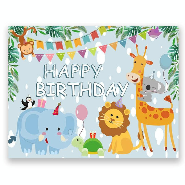 Birthday Party Background Cloth Decoration Shooting Cloth, Size: 125x100cm(HB023)
