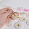 DIY Epoxy Resin Three-Dimensional Geometric Pendant Earring Silicone Mold, Spec: Round