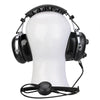 RETEVIS EH070K 2 Pin Adjustable Volume Binaural Noise Reduction Headphone Microphone