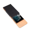 6.1 Inch  Men Vertical Mobile Phone Waist Bag Litchi Pattern Back Clip Buckle Belt Leather Case