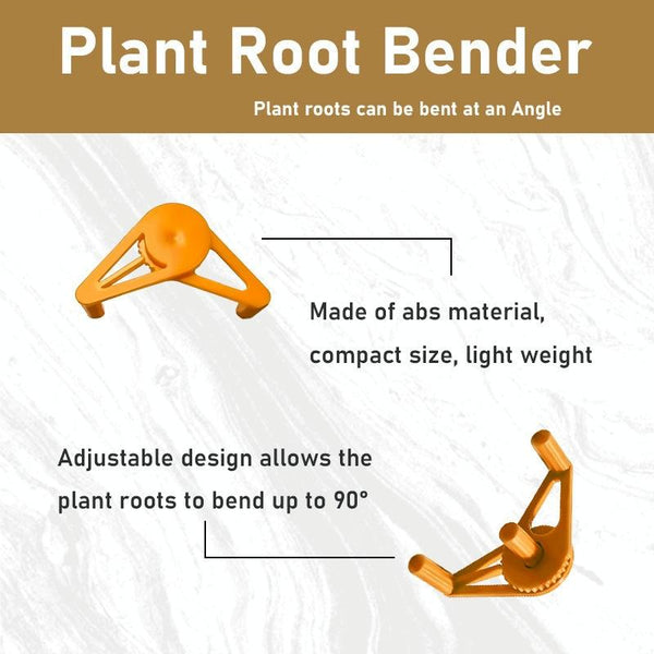 10pcs Adjustable LST Clips Plant Stem Bending Low Stress Training Hydroponic Grow Binder(Orange)