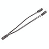 10cm 3pcs DuPont Terminal Wire DuPont 2.54 Connection Cable 2Pin 1 To 2 Wire One Female To Two Males