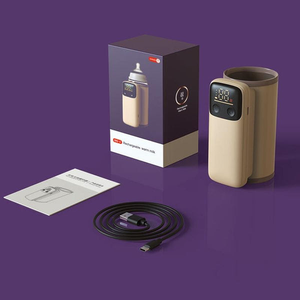 18W Fast Charging Baby Bottle Warmer With Digital Display, Spec: Standard Version