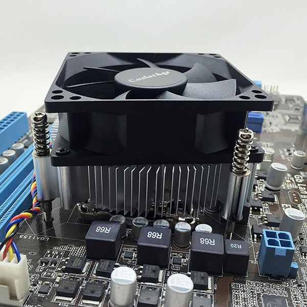 4Pin CPU Cooler Mute Silent Fan Heat Sink for Intel 1155 / 1151 / i3 / i5