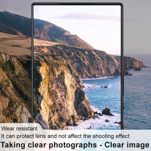 For ZTE nubia Z60 Ultra 5G imak Integrated Rear Camera Lens Tempered Glass Film with Lens Cap