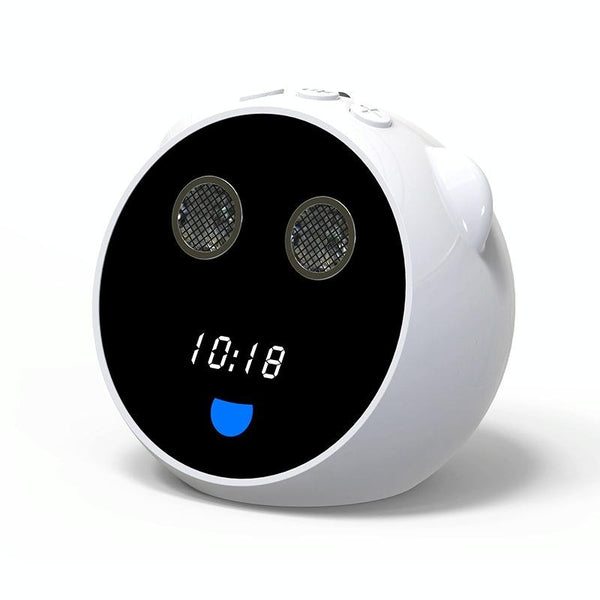 Intelligent Primary School Student Writing Sitting Posture Corrector Children Eye Protection Vision Protector Student Alarm Clock(White)