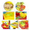 Outdoor Sandy Beach Table Toys Set for Kids(Dolphin and Square Table)