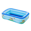 Children Adult Cartoon Inflatable Swimming Ring, Pattern: 1.2m Two Layer Pool