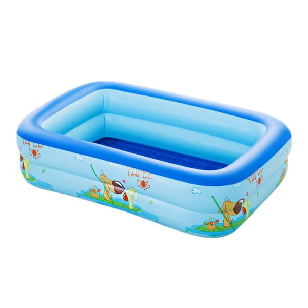 Children Adult Cartoon Inflatable Swimming Ring, Pattern: 1.2m Two Layer Pool