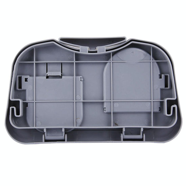 Folding Car Auto Back Seat Table Drink Food Cup Tray Holder Stand Desk (Grey)