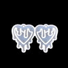 Halloween DIY Earrings Mould Pendant Decoration Silicone Mould, Style: 5777(White)