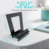 Acrylic Record Book Storage Display Stand(Black)