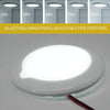 DC 9-30V 4.5W 3000-3300K IP67 Marine RV Dimmable 150mm LED Dome Light Ceiling Lamp, with Touch Control (White Light)