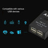 DY-B046 2 In 4 Out USB 2.0 Sharing Switch USB Flash Printer Adapter