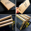 50 PCS Kraft Paper Phone Case Packaging Box S  Inner Tray  4.7-5.8 Inch(Blue)