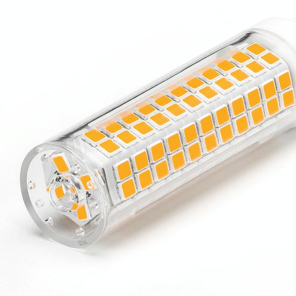 E11 15W 136 LEDs SMD 2835 Dimmable Corn Light Bulb, AC110-130V(Warm White Light)