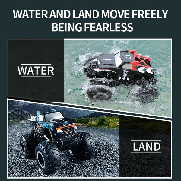 Q127 AB Model Amphibious Remote Control Car, Style:Type B(Blue)