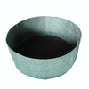 50x20cm 40L Felt Planting Barrel Indoor Outer Round Plant Bag Non-Woven Seedling Bag(Dark Green)