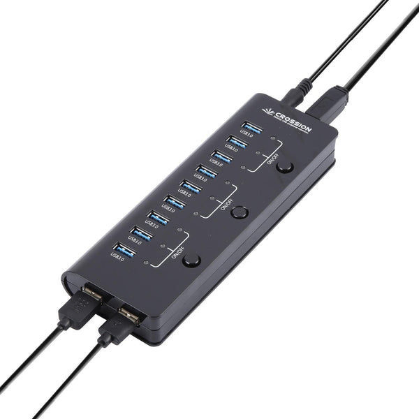 ORICO CRU3-H9C1 10 Port USB3.0 12V 4A HUB Power Adapter, Plug:EU Plug