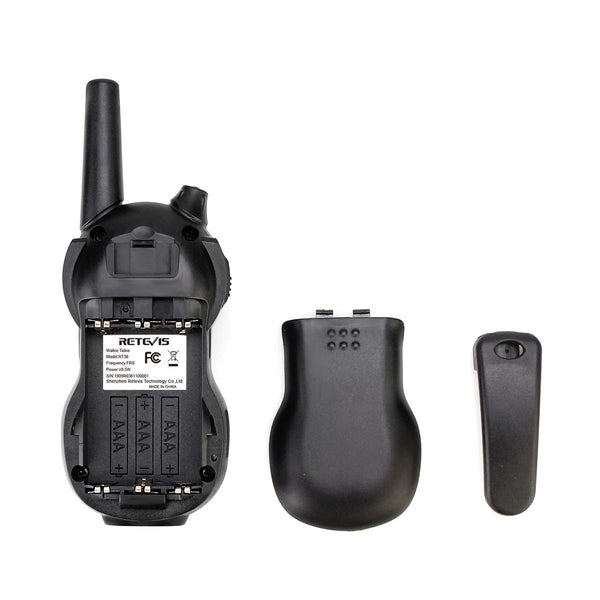 1 Pair RETEVIS RT38 US Frequency 22CHS FRS License-free Children Handheld Walkie Talkie(Blue)