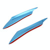 4 PCS Car-Styling Flank Decorative Sticker(Blue)